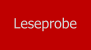 Leseprobe